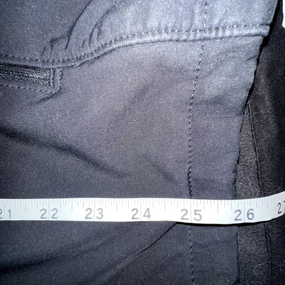 The North Face Mens Size Lg Black Softshell Full Zip Jacket Wind Water Resistant - Picture 8 of 9